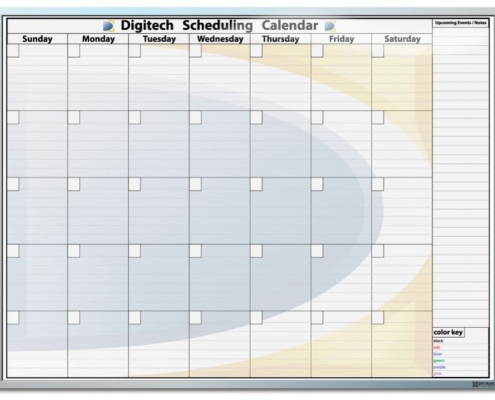 Calendar Whiteboard Project: Tips To Customize Your Schedule